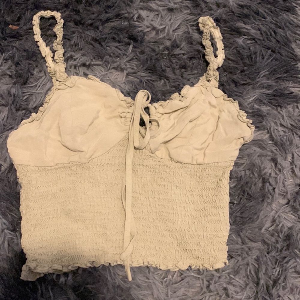Light green forever 21 tank top